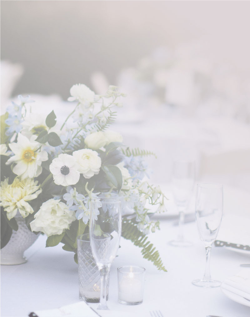 Wedding guest welcome table in Saint-Tropez