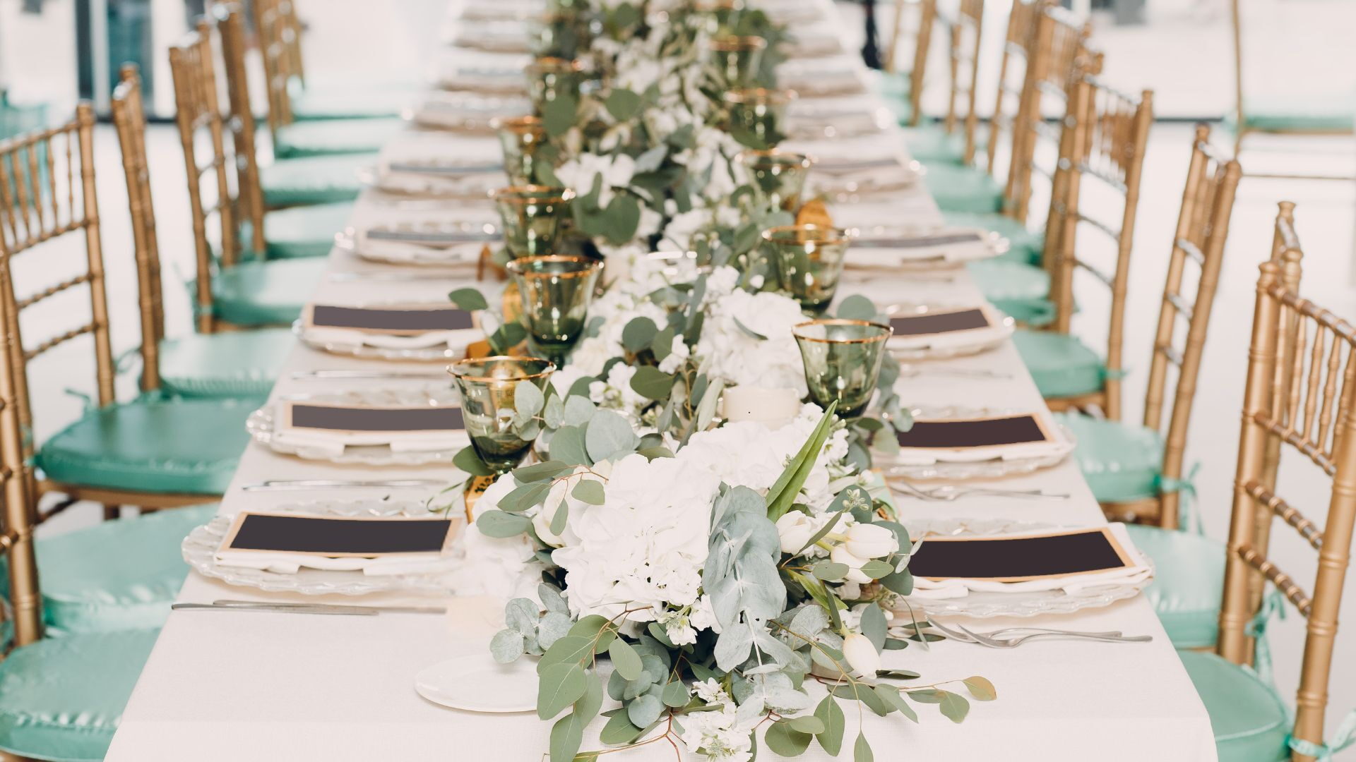 Relaxed luxury post-wedding brunch setup in the South of France.