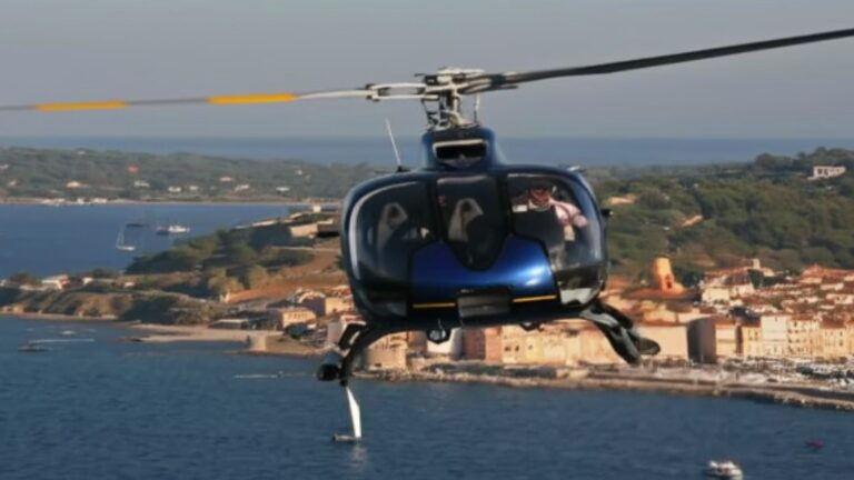 Helicopter transfer to Saint-Tropez – Azur Dream