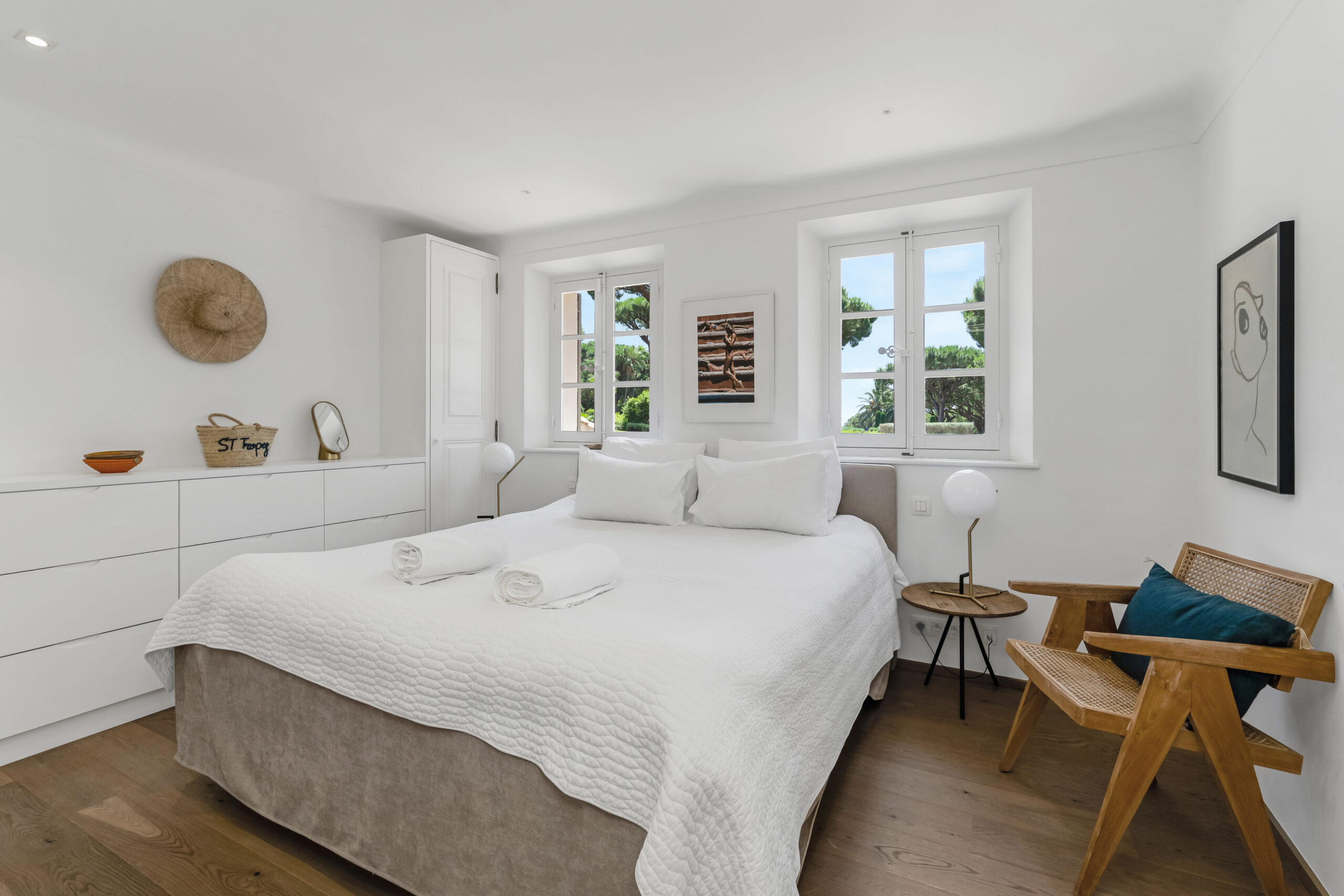 Bedroom, Villa Ellia in Les Parcs de Saint-Tropez