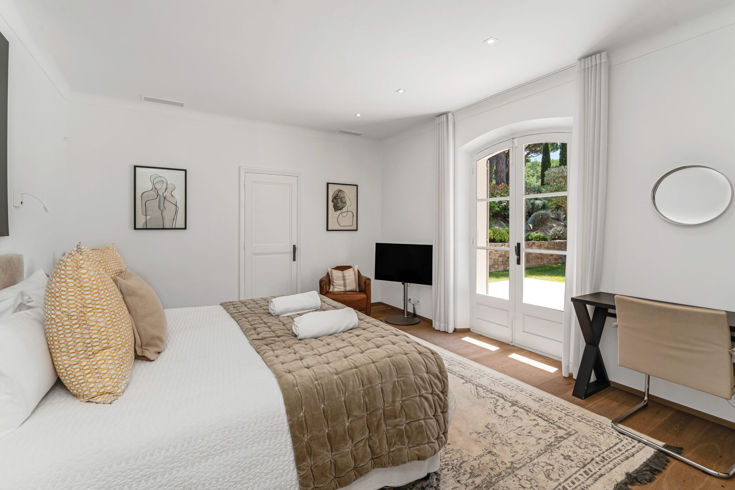 Bedroom, Villa Ellia in Les Parcs de Saint-Tropez
