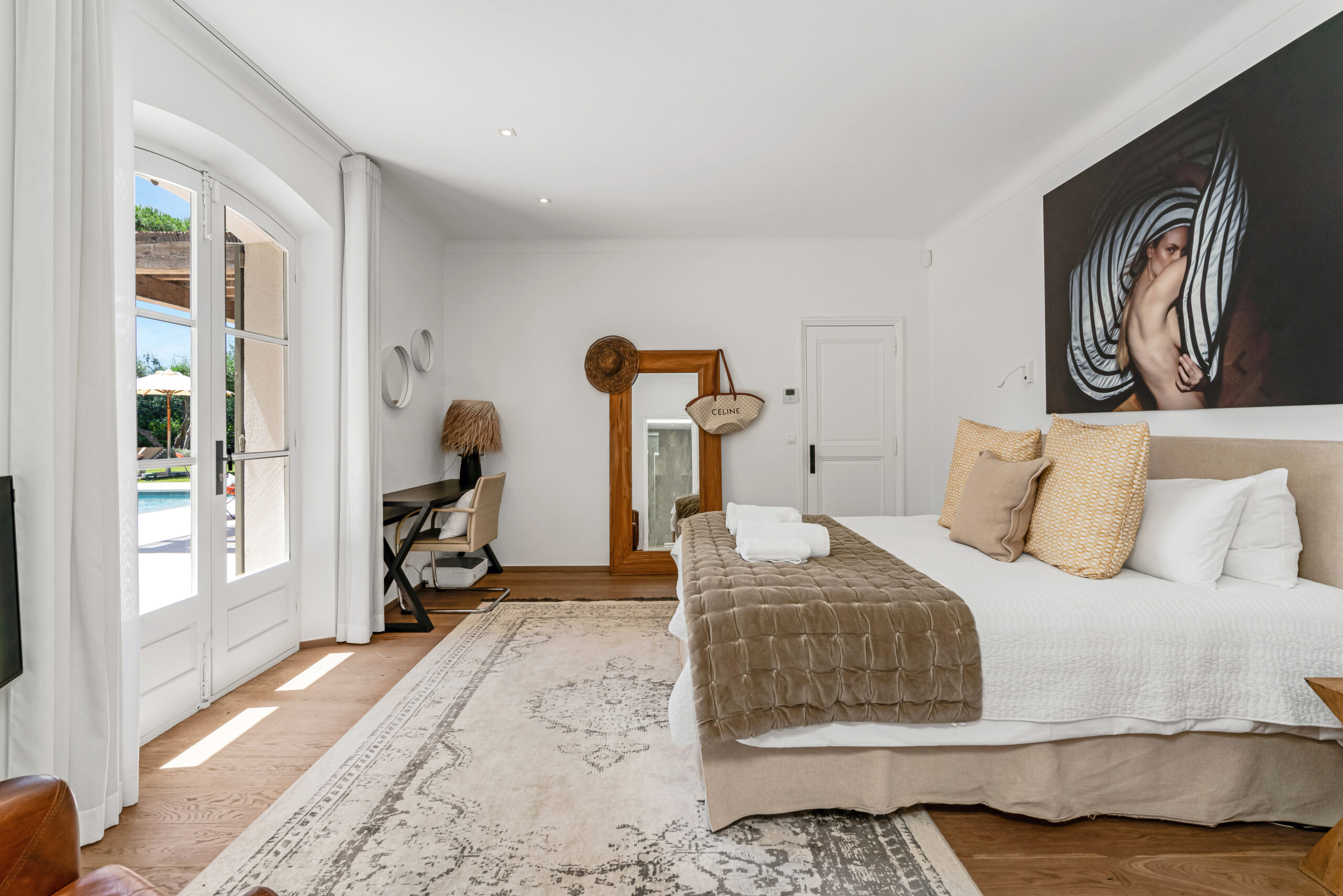 Bedroom, Villa Ellia in Les Parcs de Saint-Tropez