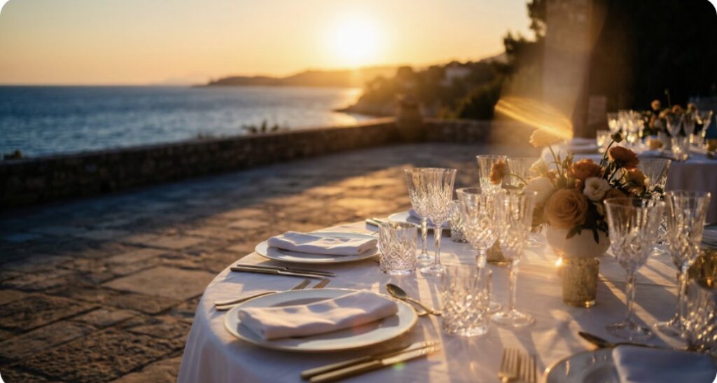 Coordination of a luxury event by Azur Dream Saint-Tropez