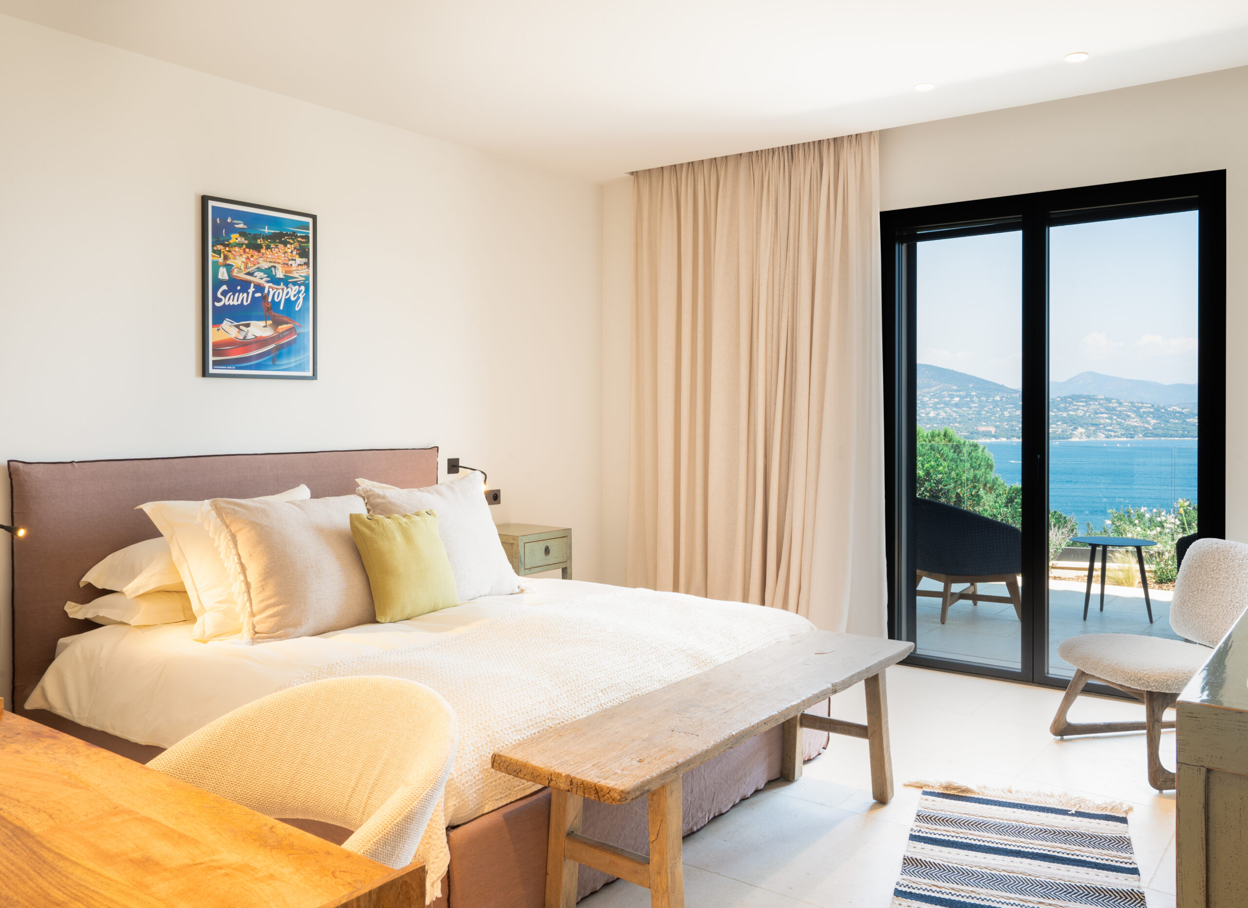 Villa Bel Air with unrivalled sea views over the Gulf of Saint-Tropez