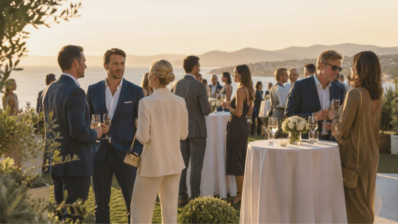 Corporate seminar in a private bastide in Saint-Tropez