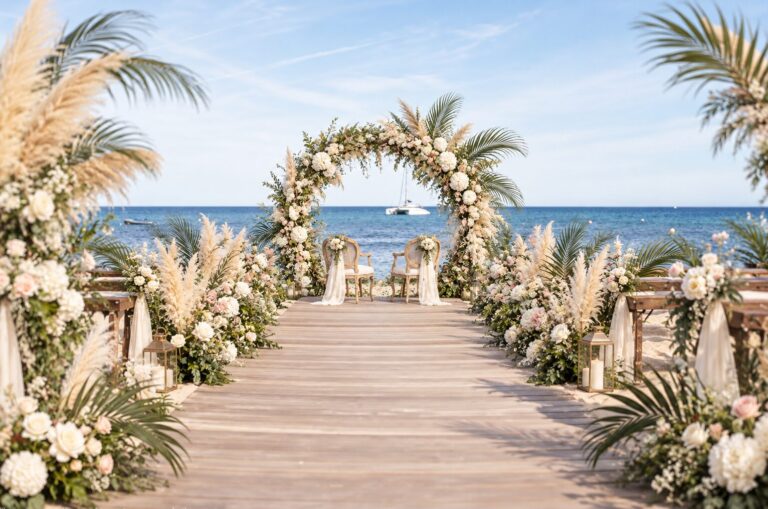 Beach wedding on Pampelonne – Azur Dream Saint-Tropez