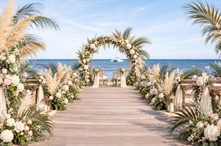 Beach wedding on Pampelonne – Azur Dream Saint-Tropez