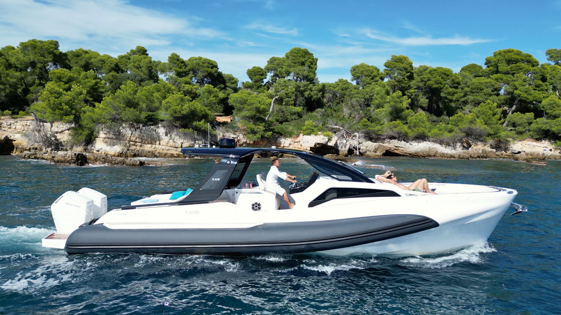 ZAR Imagine 130 Alexandrette III boat rental Saint-Tropez – Azur Dream Saint-Tropez